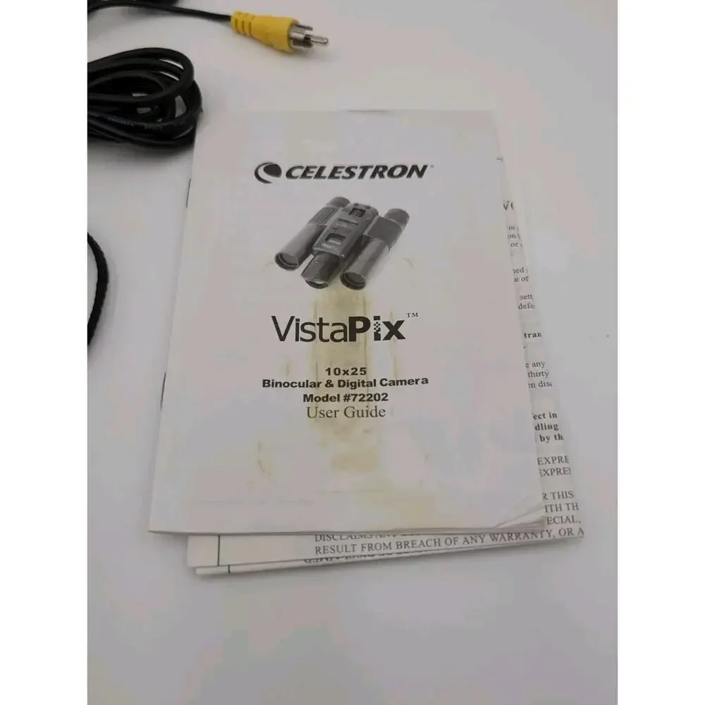 Celestron VistaPix 72202 10x25 Binoculars/1.3 MP Digital Camera